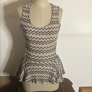 😄Vintage club ready hippy boho mini dress funky pattern medium